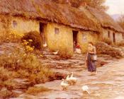 海伦玛丽伊丽莎白阿林厄姆 - Irish Cottage